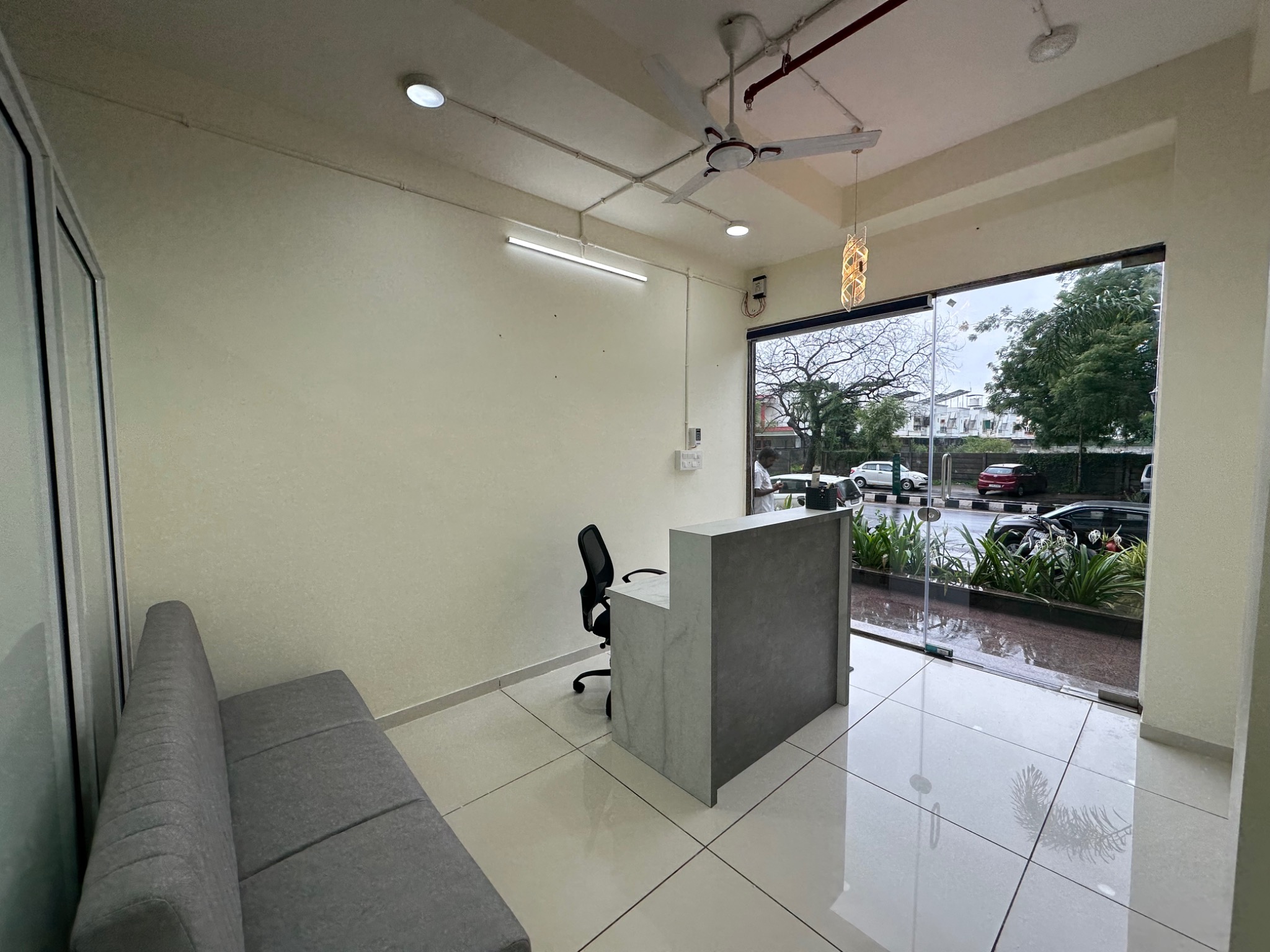 Reception area at Dr Zorayas Dental Clinic